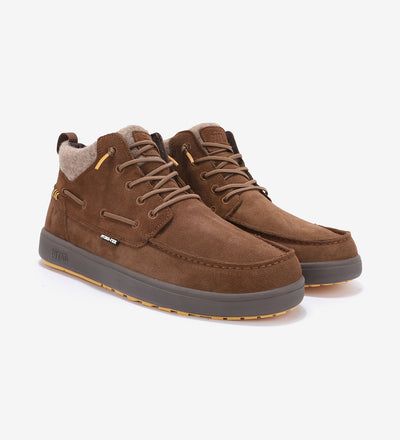 Brown Kent Boots by Pitas - Waterproof, non-slip suede boots with Pitas-Tex system for comfort and breathability.