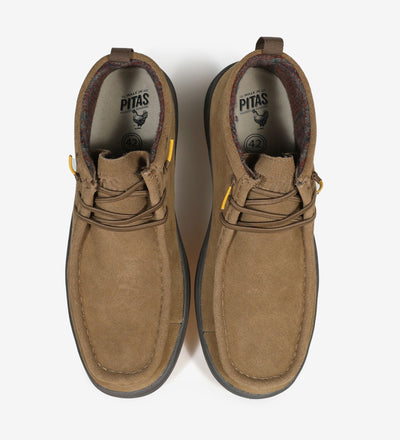 Tug Water Resistant Easy-On Mid-Top Mocs