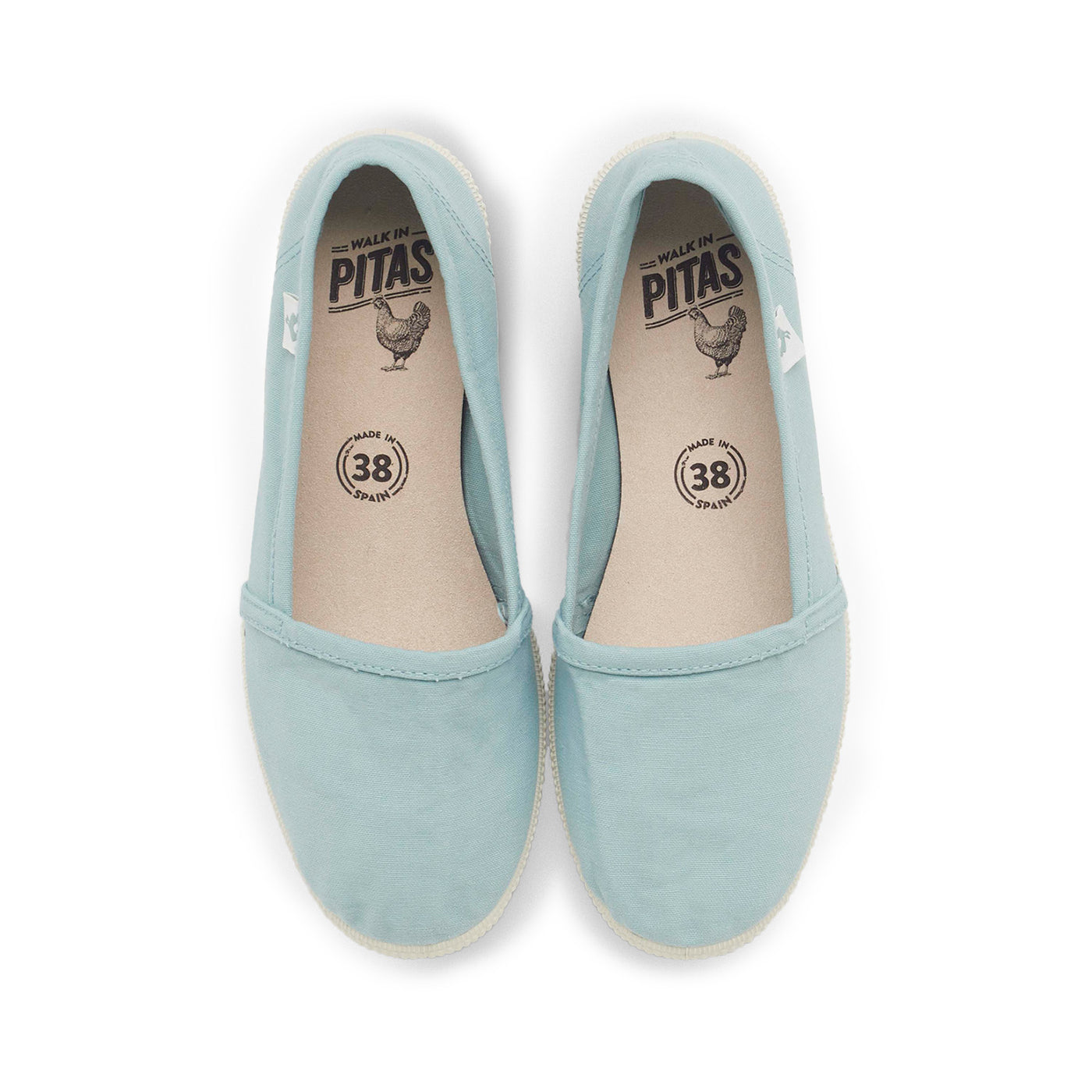 Original Pitas Beach Shoes in Aqua Blue