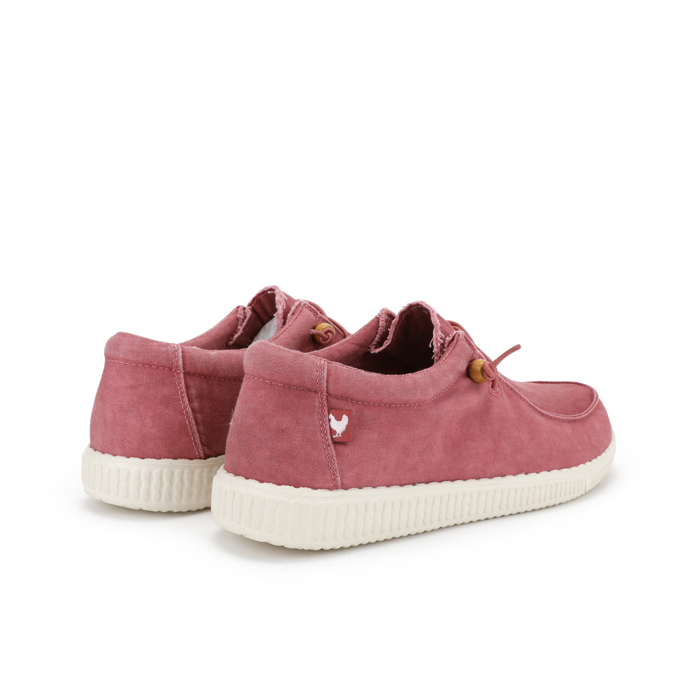 WP150 Strawberry Washed Canvas Wallabi Easy-Ons