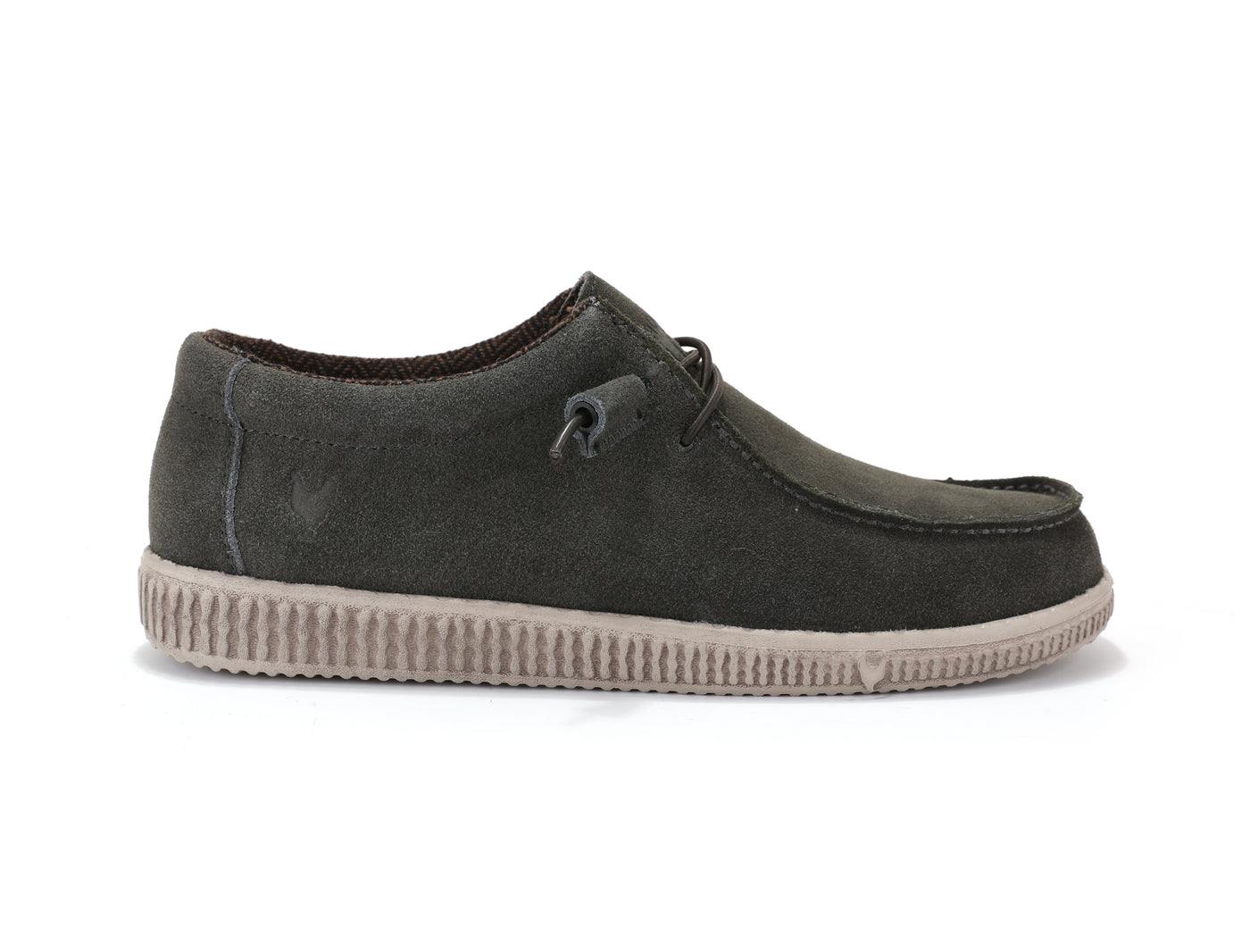WP150 Water Resistant Moss Green Suede Easy-On Wallabi